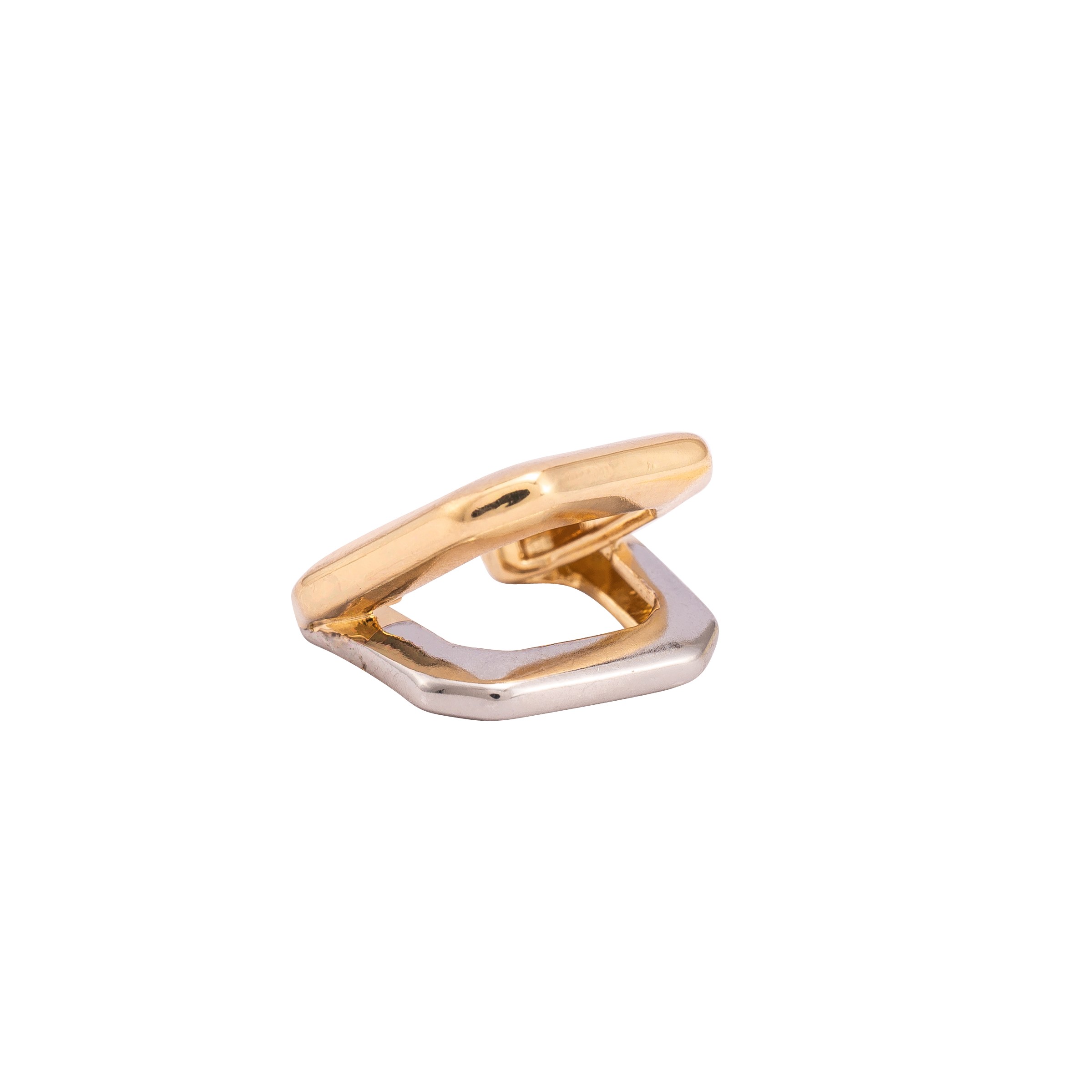 Minimalist Two-Tone Single Ear Cuff